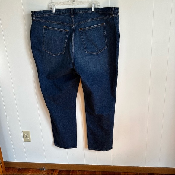 Abercrombie & Fitch Curve Love Ultra High Rise 90s Straight Jean Size 37 Regular - Picture 7 of 7